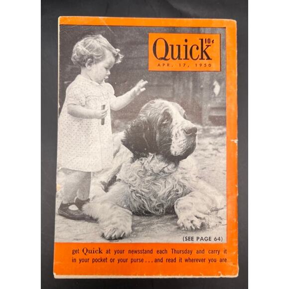 1950 Quick Magazine Booklet Jackie Robinson and Joe DiMaggio Dodgers Yankees - Picture 4 of 5